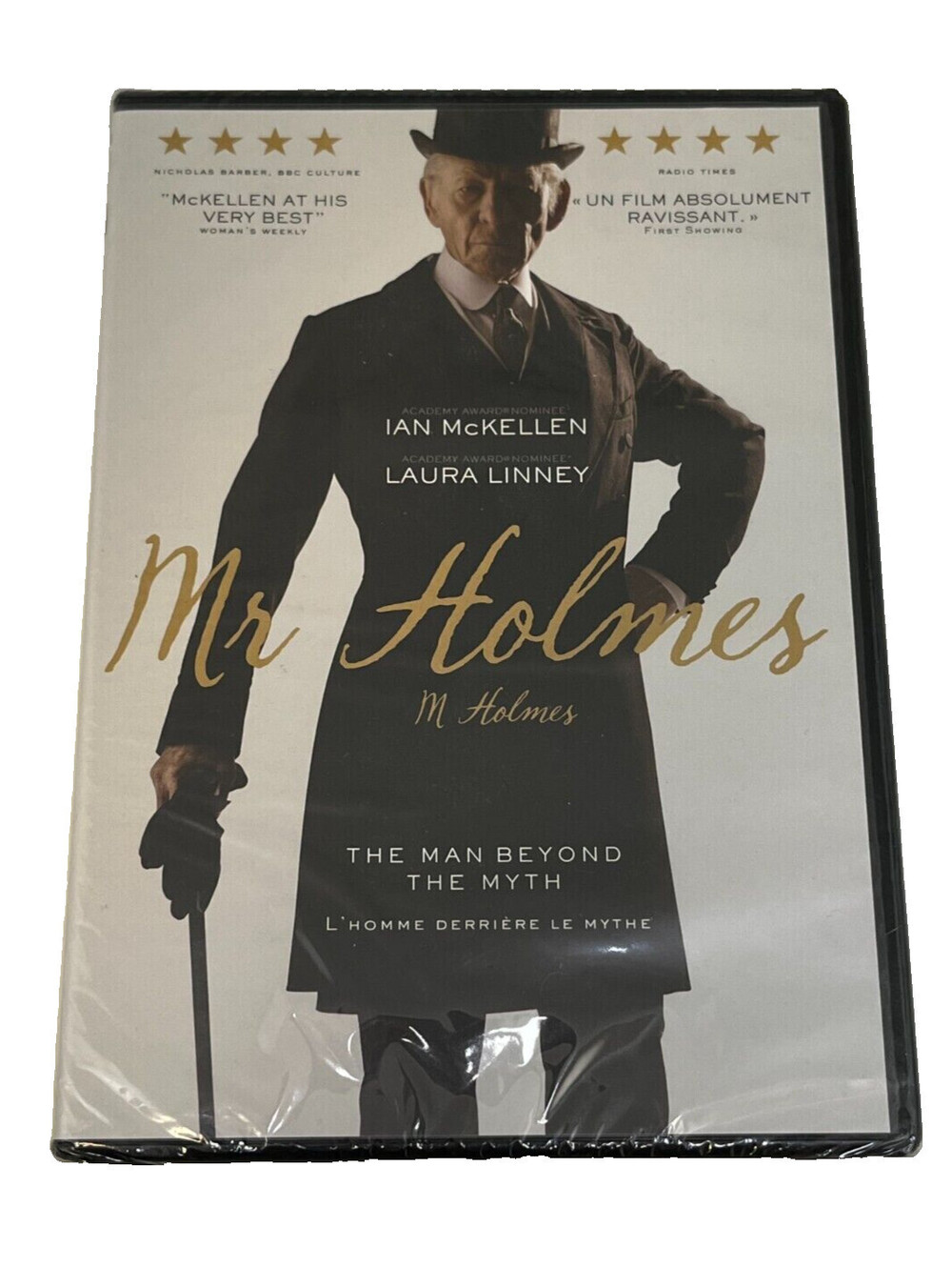 Mr. Holmes, Ian McKellen, Laura Linney - BRAND NEW - Factory Sealed DVD - NTSC